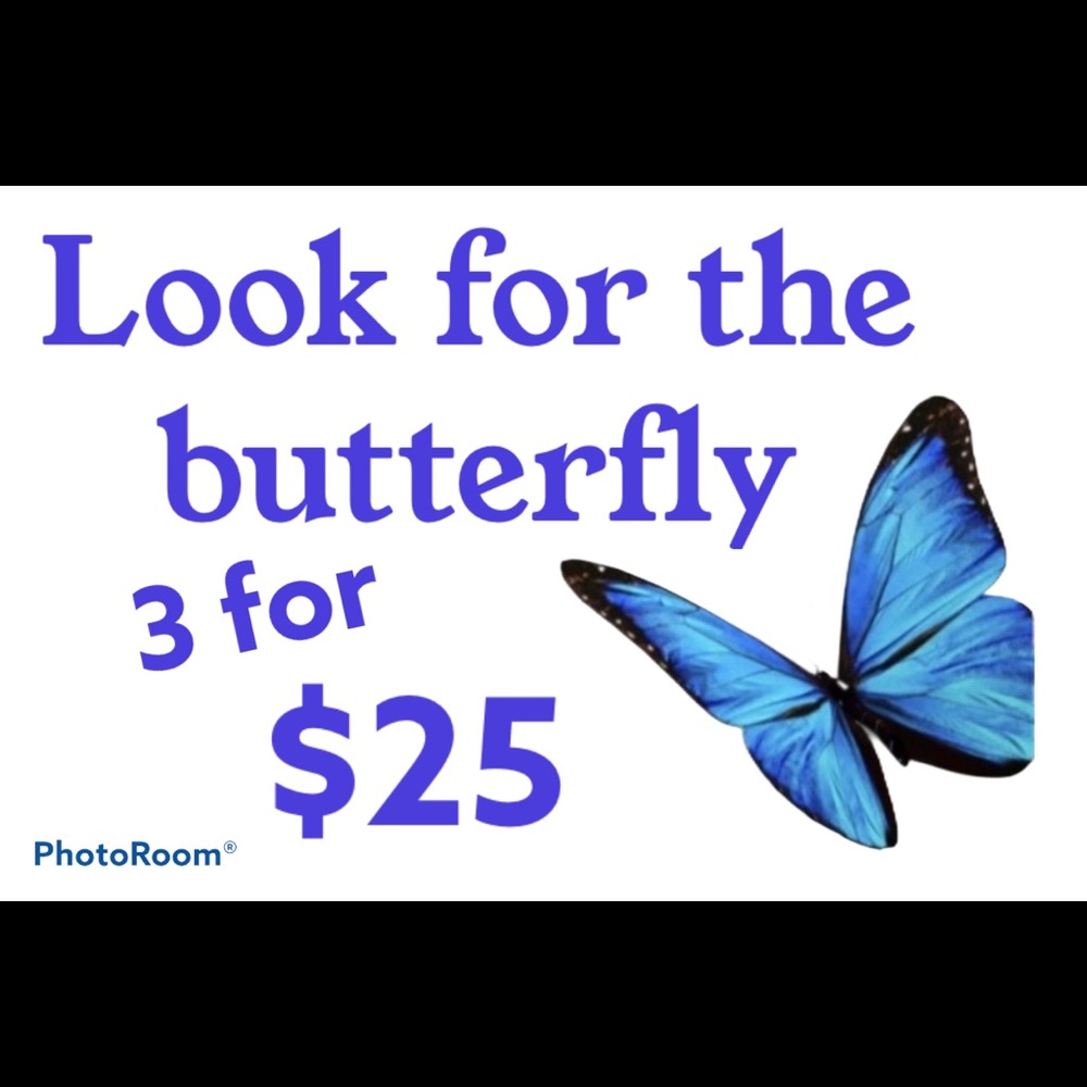 🦋 IN TITLE 3/$25